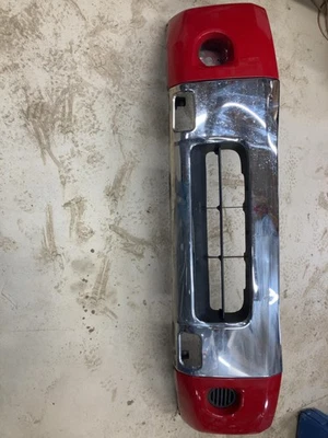 08 NISSAN TITAN Front Bumper Paint Problem Rebar Sep Red Alert A20 - Image 1 of 4