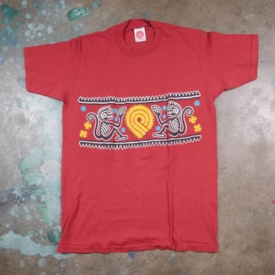 SUPER RARE 1990 Powell Peralta Skateboards T Shirt Fits Meduim Native Skater USA - Image 1 of 4