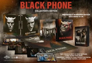 The Black Phone (4K UHD Blu-ray) Troy Rudeseal Mason Thames Ethan Hawke - Picture 1 of 2