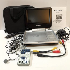 Cutis DVD7026A Portable DVD/CD Player 7” W/Case, Remote, Charger & More - Picture 1 of 13