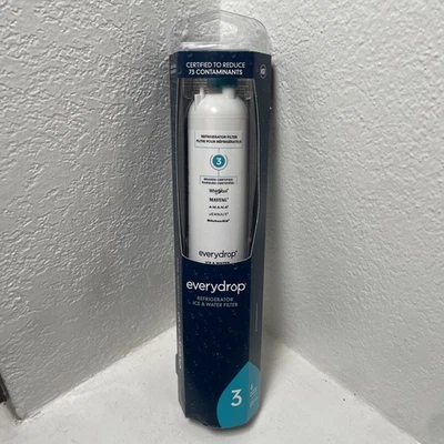 EVERYDROP Replacement ICE & WATER Refrigerator Filter #3 Whirlpool NEW - Image 1 of 3