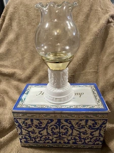 Avon Hurricane Lamp, vintage 1970s old new stock,  original box Roses Roses - Picture 1 of 11