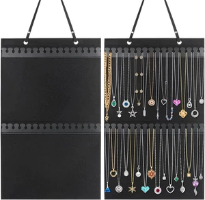 Hanging Necklaces Holder, Large Jewelry Organizer for Necklaces, Bracelets, and  - Picture 1 of 12