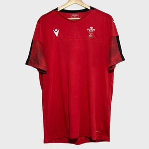 Macron Wales Red Home Rugby Jersey Shirt XL - Picture 1 of 5