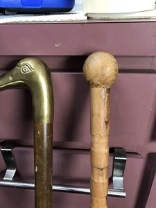 Duck Brass Head Cane, Walking Stick - Picture 1 of 4
