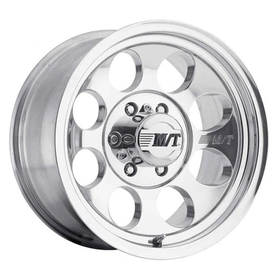 Mickey Thompson Classic III Polished Wheels 17" x 9" w/ 8 on 6.5" Bolt Pattern Foto 1 de 3