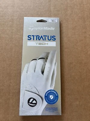 TAYLORMADE WOMEN'S GOLF GLOVE RIGHT HAND SIZE L STRATUS TECH ALL WEATHER NEW - Image 1 of 3