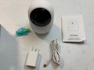 Rraycom Indoor Camera 5G & 2.4G WiFi, 2K Security Cameras for indoors White - Picture 1 of 5