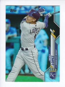 2020 Topps Series 1 #3 NICKY LOPEZ Kansas City Royals RAINBOW FOIL Parallel - Picture 1 of 2