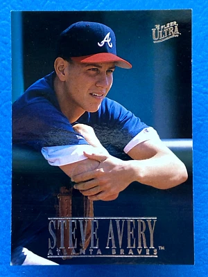 1996 Fleer Ultra Steve Avery #437 - Image 1 of 2