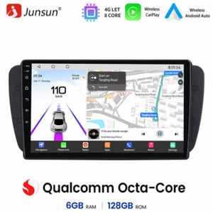 6+128GB Android 14 Carplay Para Seat Ibiza IV 6J 2009-2014 Radio Coche GPS RDS NAVI - Imagen 1 de 14