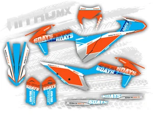 NitroMX Graphic Kit for KTM EXC EXC-F XC-W XCF-W 2020 2021 2022 2023 Decals - Picture 1 of 1