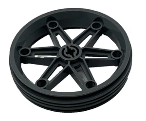 Lego 2903 Gris Azulado Oscuro Rueda 61.6mm D. x 13.6mm Moto 4580588 6196114 - Imagen 1 de 4