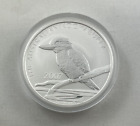 2007 The Australian Kookaburra 1oz 99.9% Silver Coin - Coin in Capsule Only -