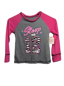 camicia da notte bambina sbiadita glory manica lunga taglia piccola 6x - Foto 1 di 4