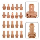 10pcs 1/2”3/4”Coupling Drip Irrigation Fittings Barbed Drip Coupler Connectors