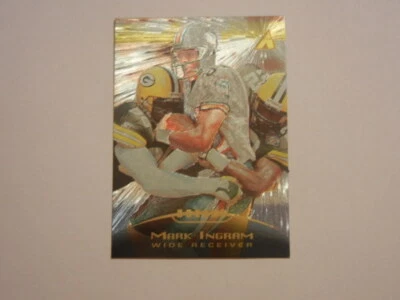 1995 PINNACLE FOOTBALL TROPHY MARK INGRAM #170 GREEN BAY PACKERS - Image 1 of 4