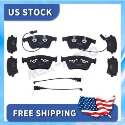 New Front Rear Brake Pad Kit For Bentley Continental Gt, Gtc, & Flying Spur - Image 1 of 4