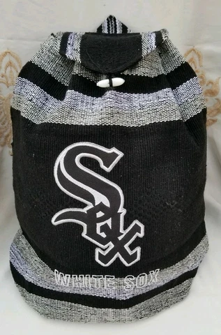 MLB Chicago WHITE SOX Mexican backpack handmade aztec tote bag Cover