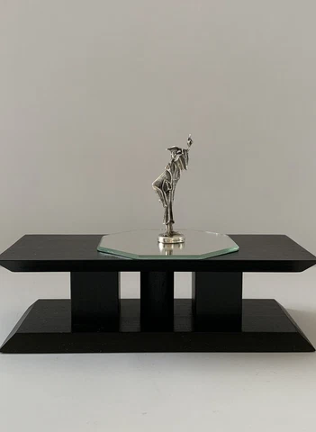 Solid Silver 800 Italian Handmade Figurine The Graduate by Sculptor Artist YESO Cover