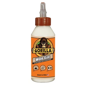 Gorilla Wood Glue Natural Wood Color, 8 ounce Bottle - Picture 1 of 6