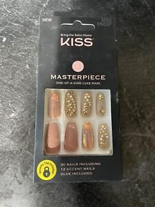 Kiss Masterpiece manucure luxe faux ongles - Soul in the Luxury - 30 ct