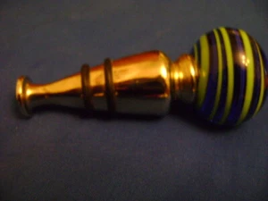 Murano szklana butelka do wina korek - Zdjęcie 1 z 4