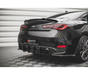 Difusor CUP RACE para Infiniti Q60 S MK2 faldón trasero ABS - Imagen 1 de 6