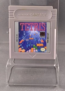 Tetris Nintendo Original Game Boy Game - Tested Working Authentic! 1st Print D - Picture 1 of 3