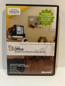 Microsoft Office 2003 Student and Teacher Edition (3 User/s) - Picture 1 of 5