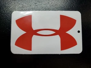 "Original Under Armour 3" Calcomanía Etiqueta UA Deportes Patineta Deportes al aire libre - Imagen 1 de 2