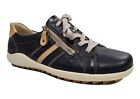 Remonte Leather Trainers Womens Lace & Zip Comfort Trainer Shoes Size 3 4 5 6 7