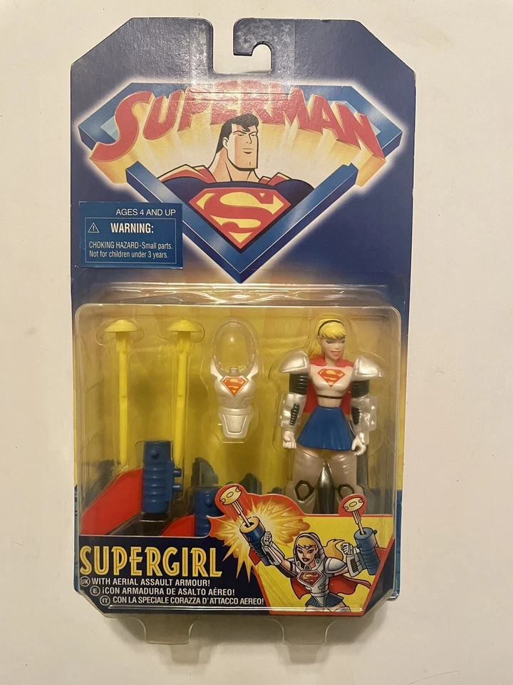 Экшн-фигурка Superman Animated Supergirl Aerial Assault Armour 1998 Kenner - Изображение 1 из 2