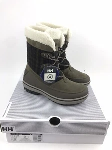 HELLY HANSEN Georgina Waterproof Snow Boots Goose/ Major Brown Womens Size 5.5 - Picture 1 of 9