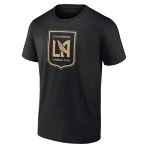 LAFC Los Angeles Football Club Fanatics Black Logo T-Shirt Men's XL NWT - Picture 1 of 9