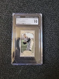 2012 Gypsy Queen Baseball Mickey Mantle Mini Card #120 - CGC 10! GS71 - Picture 1 of 2