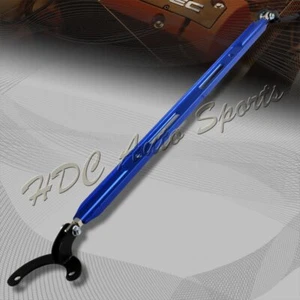 For 2001-2005 Honda Civic JDM Rear Upper Blue CNC Aluminum Tower Brace Strut Bar - Picture 1 of 5