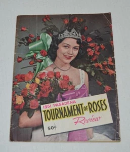 RARO De colección - Pasadena Tournament of Roses Review - Edición 1951 - Imagen 1 de 8