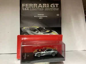 FERRARI 812 COMPETIZIONE.2021 1/64, die-cast + BOOKLET Centauria Limited edition - Imagen 1 de 6