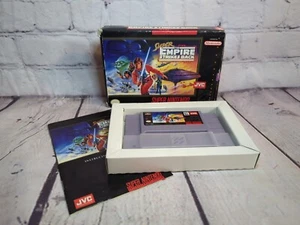 SNES Star Wars: The Empire Strikes Back Made JAPAN (JVC) testato completo CIB B8 - Foto 1 di 14