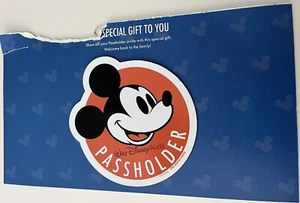 Mickey Mouse Magnet - Jahreskartenetui - Bild 1 von 1