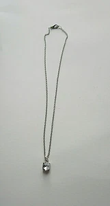 Halskette mit klarem Edelstein 21" Modeschmuck (neu) - Bild 1 von 6