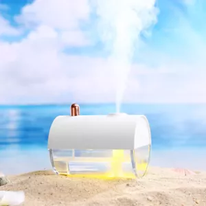Humidifier - Lovely Boat Cool-Mist Impeller Skin Air Hydration for Car Home Desk - Picture 1 of 24