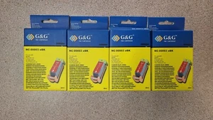 Menge 4 G&G schwarze Tintenpatrone NC 00003 eBK neu versiegelt im Karton - Bild 1 von 6