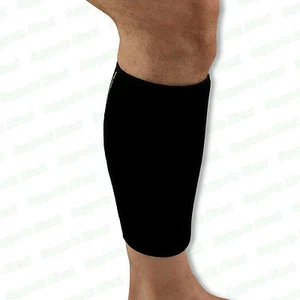 Adjustable Compression Neoprene Calf Support Sleeve Shin Splints Muscle Injury - Picture 1 of 8