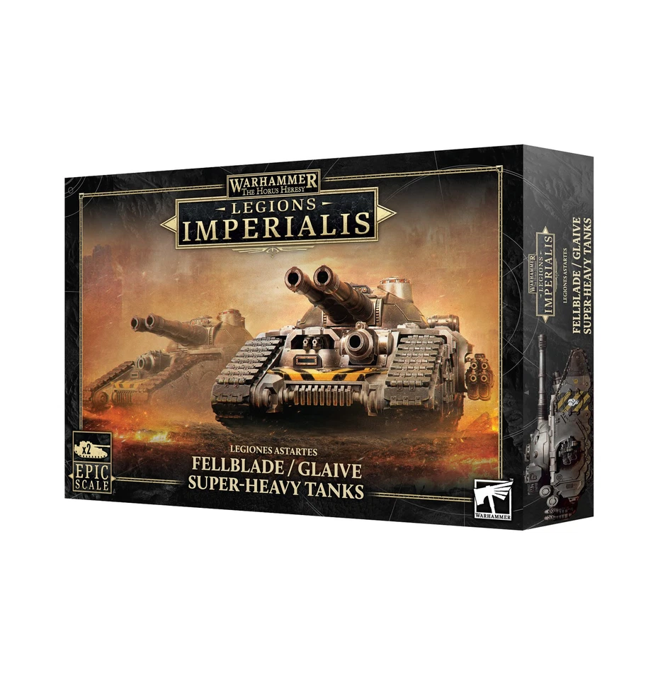 Legions Imperialis: tanques súper pesados Fellblade/Glaive PREVENTA 12/20 Foto 1 de 1
