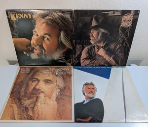 Lot of 4 Kenny Rogers Vinyl LP Records Albums Country Pop - Picture 1 of 24