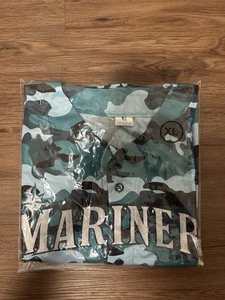 2025 Seattle Mariners Salute To Armed Services Camo Jersey Presale SGA 4/12 New - Picture 1 of 4