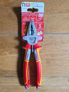 NWS N109-49 VDE 205mm Elektriker Hochhebel Kombizange - Bild 1 von 3