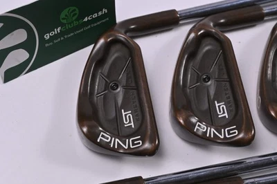 Ping ISI BeCu Irons / 4-PW+SW / Black Dot / Regular Flex Ping Cushin JZ Blue - Image 1 of 4